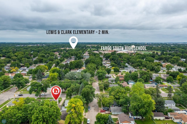 1709 13th Ave S, Fargo, ND 58103 - aerial view