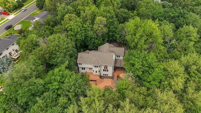 5401 River Oak Dr, Savage, MN 55378 - view of subject property featuring a forest