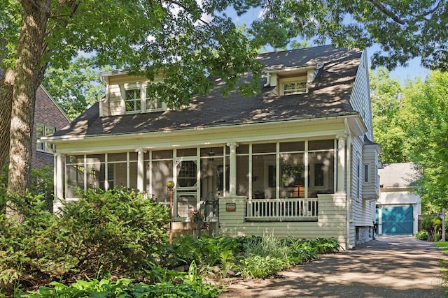 1323 Keston St, Saint Paul, MN 55108 - view of front of home featuring a sunroom