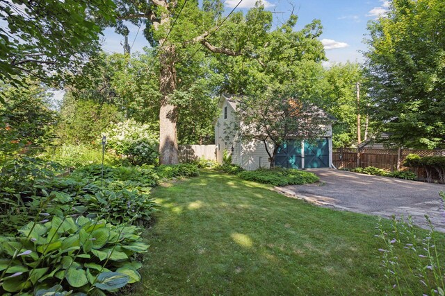 1323 Keston St, Saint Paul, MN 55108 - view of yard featuring driveway