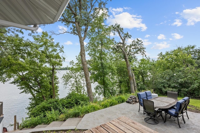 4255 County Road 11 NE, Alexandria, MN 56308 - wooden deck with outdoor dining space and a patio