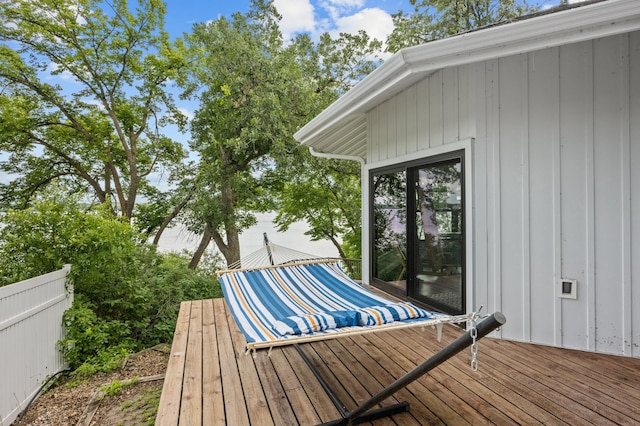 4255 County Road 11 NE, Alexandria, MN 56308 - view of wooden terrace