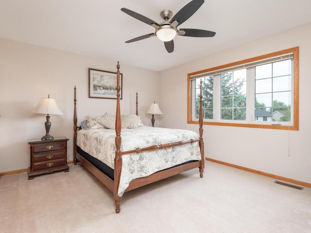 1632 Seashell Ln, Waconia, MN 55387 - bedroom featuring light carpet and ceiling fan