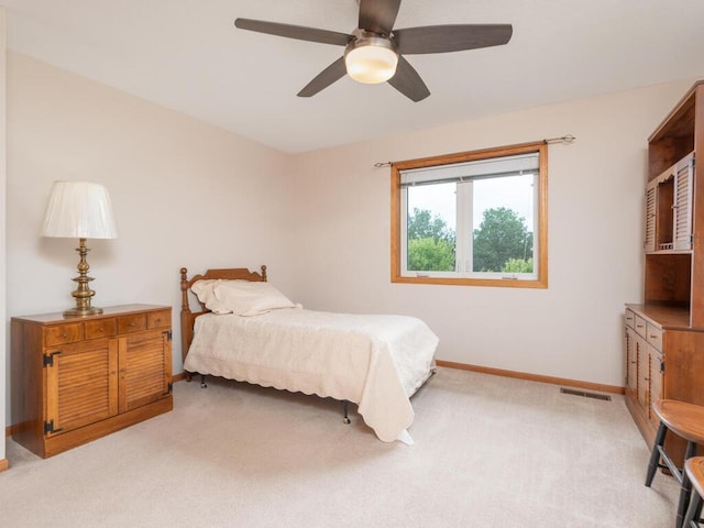 1632 Seashell Ln, Waconia, MN 55387 - bedroom featuring light carpet and ceiling fan