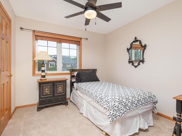 1632 Seashell Ln, Waconia, MN 55387 - bedroom with carpet floors and ceiling fan