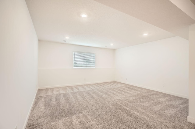 1221 136th St W, Rosemount, MN 55068 - carpeted empty room featuring baseboards and recessed lighting