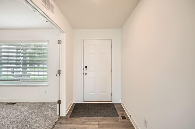 1221 136th St W, Rosemount, MN 55068 - doorway with baseboards and wood finished floors