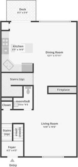 7829 Elm Grove Ln, New Hope, MN 55428 - view of room layout