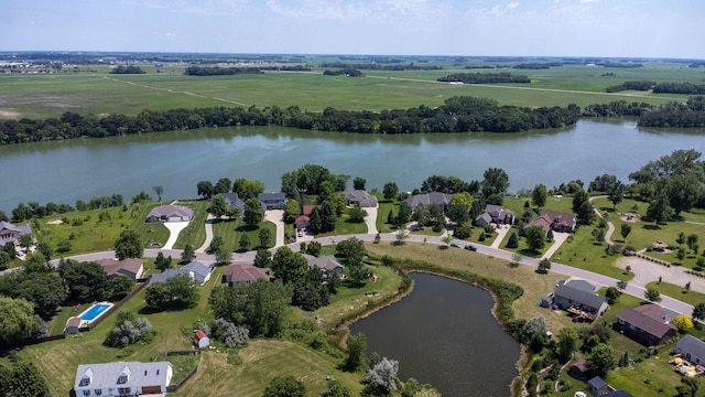 1215 Shore Dr SW, Hutchinson, MN 55350 - bird's eye view of a nearby body of water