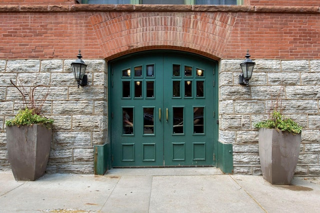 400 1st St Unit 502, Minneapolis, MN 55401 - doorway to property with stone siding