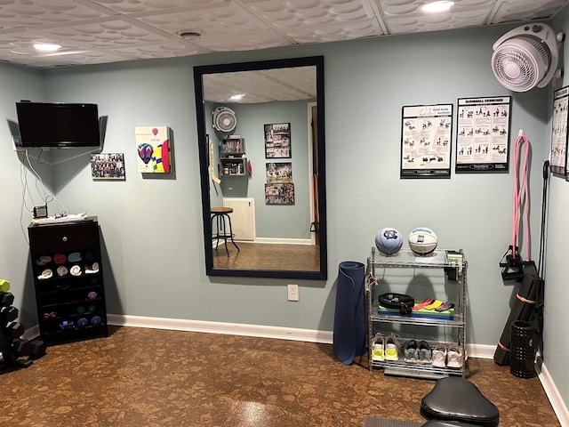 515 2nd St SW, New Richland, MN 56072 - game room with baseboards