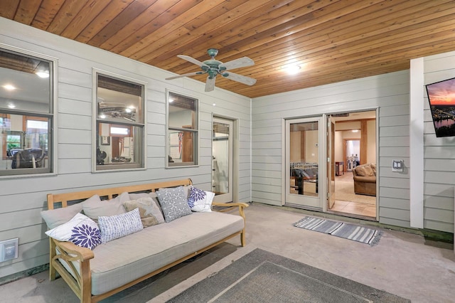 7569 Blackoaks Ln N, Maple Grove, MN 55311 - view of patio / terrace featuring ceiling fan