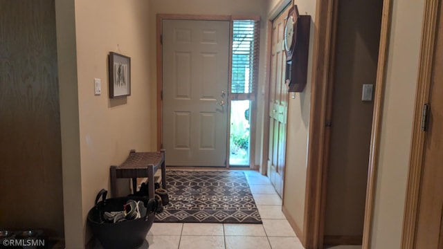 21021 Fresno St NW, Elk River, MN 55330 - foyer entrance featuring light tile patterned floors