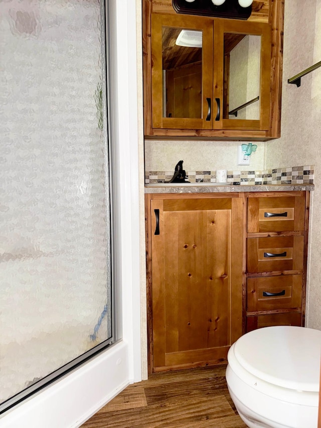 29156 State Highway 47, Aitkin, MN 56431 - bathroom with wood finished floors and vanity