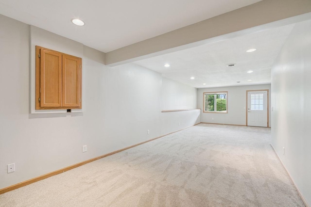 13501 96th Pl N, Maple Grove, MN 55369 - unfurnished room with light carpet and recessed lighting
