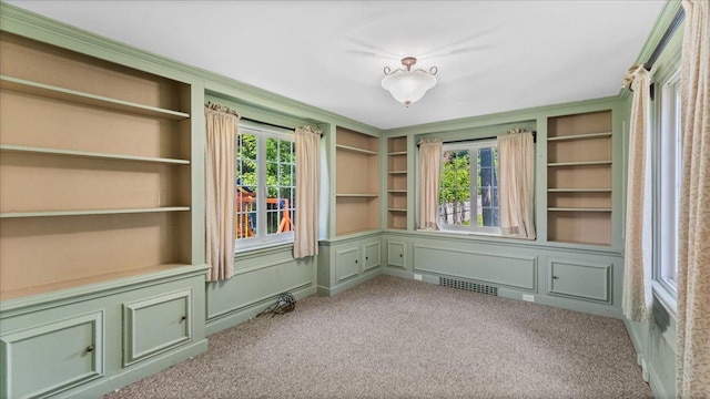 918 Trott Ave SW, Willmar, MN 56201 - unfurnished room featuring carpet and built in features