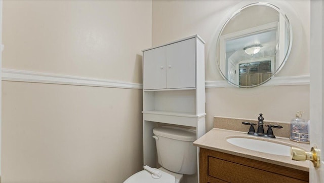 918 Trott Ave SW, Willmar, MN 56201 - half bath featuring toilet and vanity