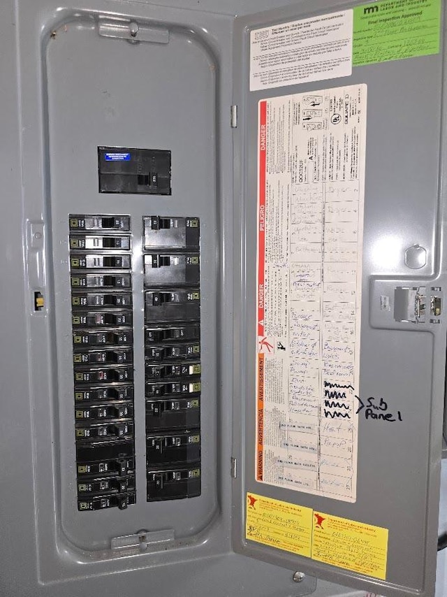 2047 60th Ave, Altona Twp, MN 56164 - utility room featuring electric panel