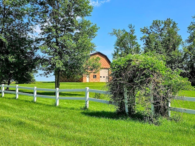 2047 60th Ave, Altona Twp, MN 56164 - view of yard with a garage and a barn