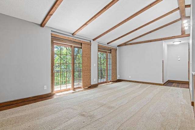 6230 Elm Ridge Cir, Corcoran, MN 55340 - unfurnished living room featuring baseboards and carpet floors