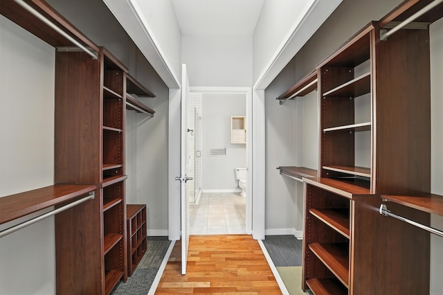 445 Wacouta St Unit 306, Saint Paul, MN 55101 - spacious closet featuring light wood-style floors