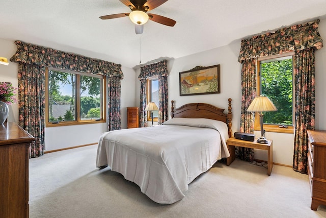 1890 Partridge Cir, Chanhassen, MN 55331 - bedroom featuring carpet floors and a ceiling fan