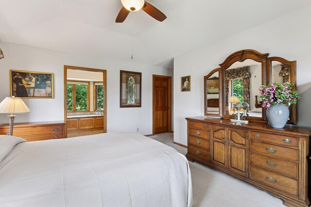 1890 Partridge Cir, Chanhassen, MN 55331 - bedroom featuring light carpet and ensuite bathroom
