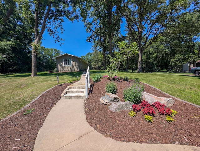 38382 Eldorado Beach Rd, Amor Twp, MN 56515 - view of green lawn