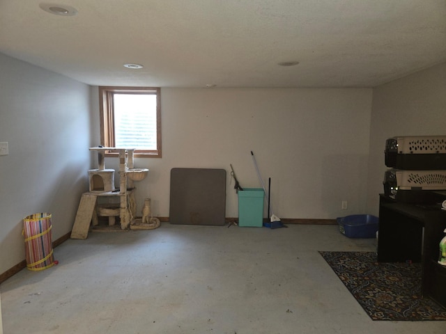 108 9th St, Morris, MN 56267 - misc room featuring concrete floors and baseboards