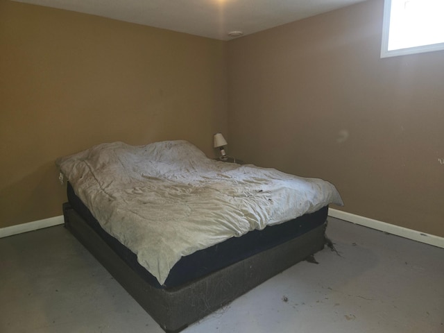 108 9th St, Morris, MN 56267 - bedroom featuring concrete floors