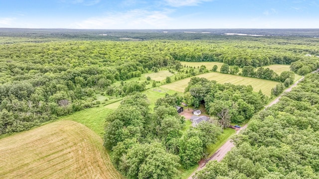 14645 Chapel Rd, Edgewater, WI 54817 - view of rural area featuring a forest