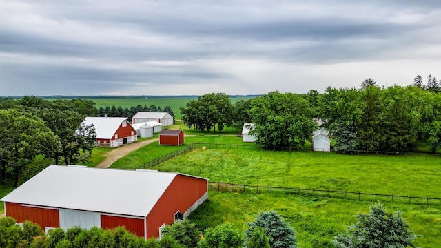 26233 555th Ave, Lansing Twp, MN 55912 - aerial view of sparsely populated area