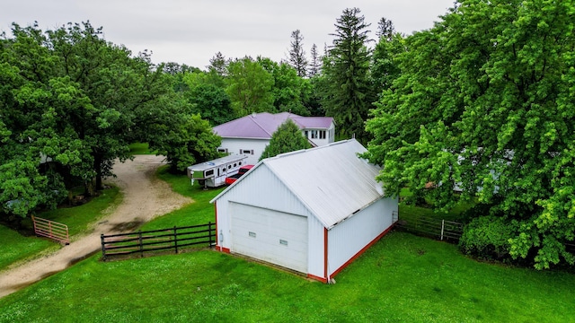 26233 555th Ave, Lansing Twp, MN 55912 - view of outbuilding featuring driveway