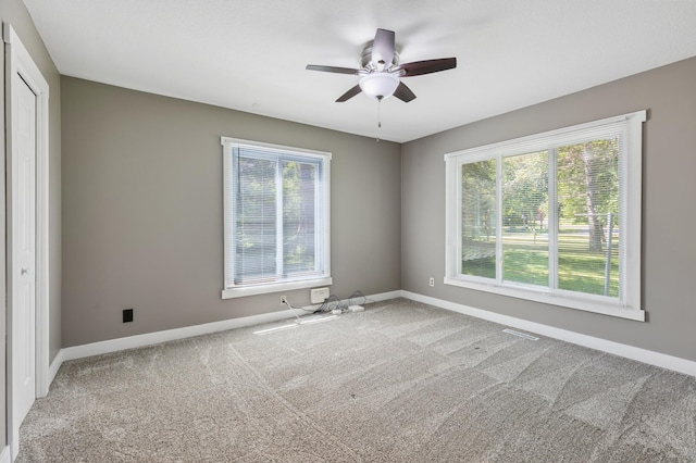 27088 130th St, Staples, MN 56479 - carpeted empty room with a ceiling fan and baseboards
