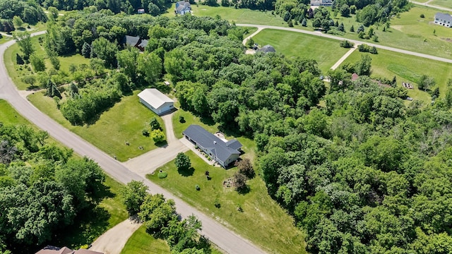 N5887 1110th St, Oak Grove Twp, WI 54021 - aerial view of property and surrounding area