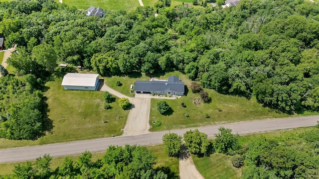 N5887 1110th St, Oak Grove Twp, WI 54021 - view of property location featuring a heavily wooded area