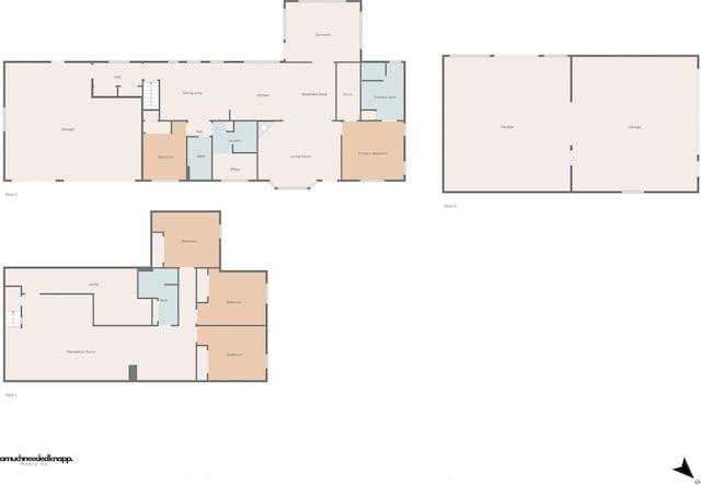 N5887 1110th St, Oak Grove Twp, WI 54021 - view of property floor plan