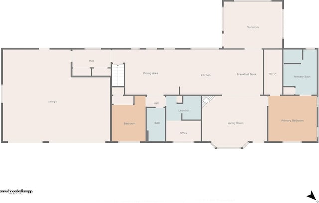 N5887 1110th St, Oak Grove Twp, WI 54021 - view of property floor plan