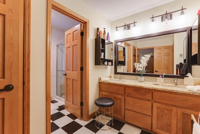 2583 Lost Lake Rd, Mound, MN 55364 - bathroom featuring tile patterned floors and double vanity