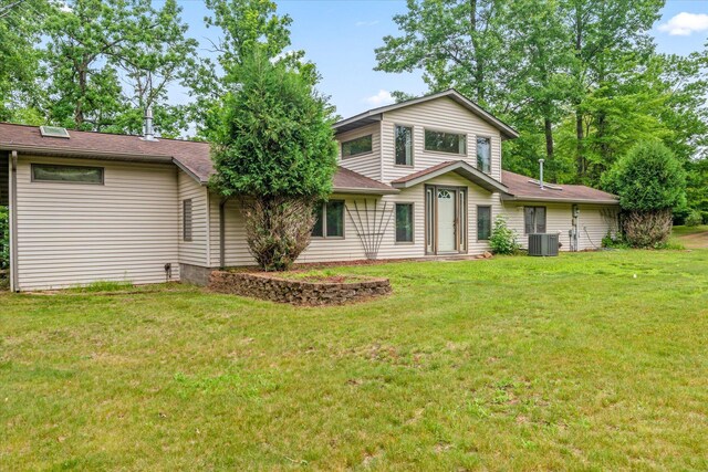 3718 Big Mcgraw Rd, Blaine Twp, WI 54830 - view of front of property featuring a front lawn