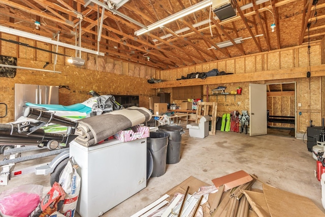 3718 Big Mcgraw Rd, Blaine Twp, WI 54830 - garage with a garage door opener