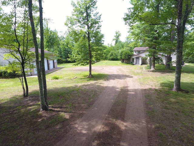 3718 Big Mcgraw Rd, Blaine Twp, WI 54830 - view of dirt / gravel road