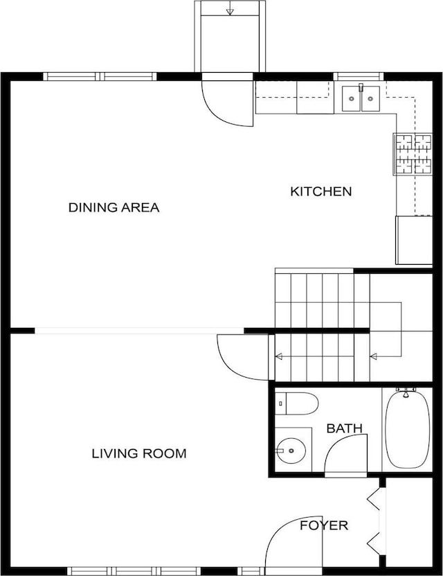 927 Charles Ave, Saint Paul, MN 55104 - view of floor plan / room layout