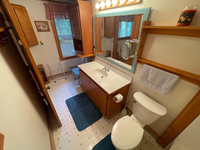 31519 243rd Ave, Moose Creek Twp, MN 56676 - bathroom featuring tile patterned floors and vanity