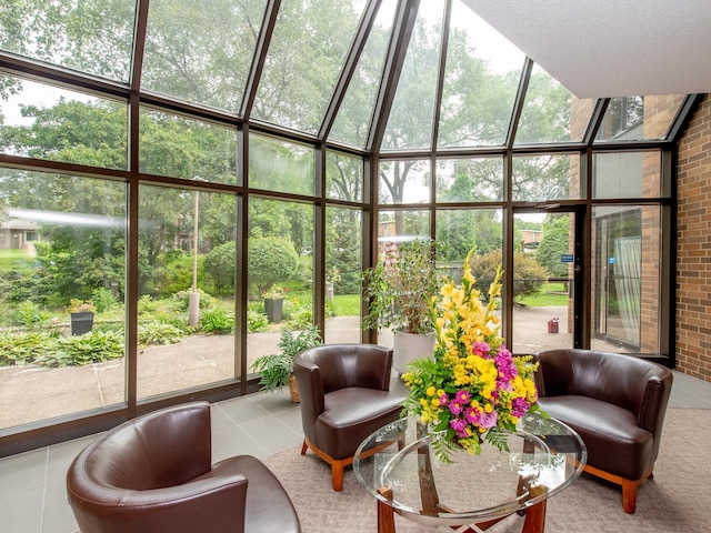 10 Windsor Ct Unit 205, New Brighton, MN 55112 - common area featuring expansive windows and a towering ceiling