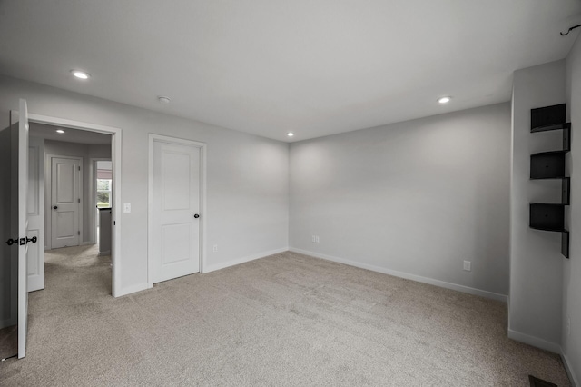 8698 London Cir NE Unit C, Blaine, MN 55449 - carpeted spare room featuring recessed lighting and a smoke detector