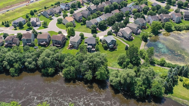 11608 21st St NE, Saint Michael, MN 55376 - aerial perspective of suburban area with a nearby body of water