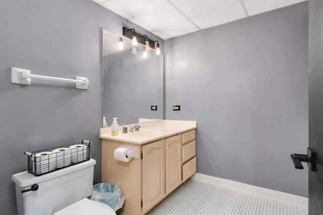 2265 Youngman Ave Unit 207E, Saint Paul, MN 55116 - bathroom featuring vanity and tile patterned flooring