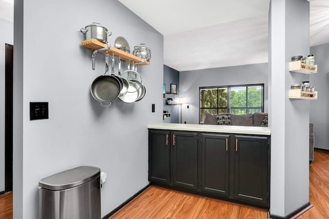 2265 Youngman Ave Unit 207E, Saint Paul, MN 55116 - bar area with light wood-style floors