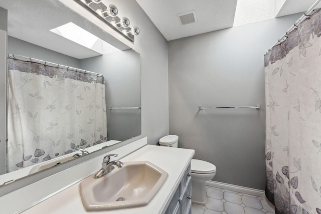8700 Kilbirnie Ter, Brooklyn Park, MN 55443 - bathroom featuring vanity and a skylight